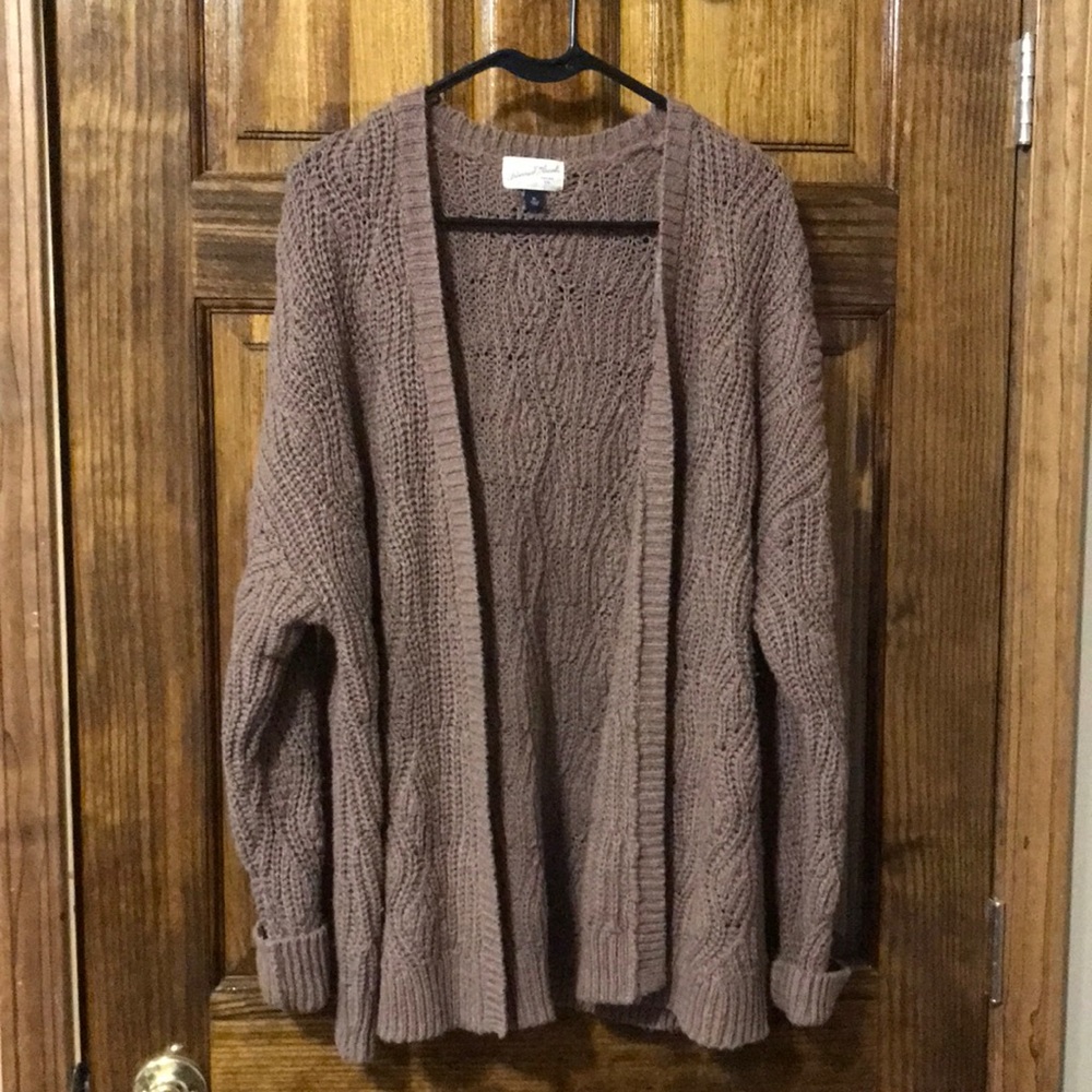 Brown/Tan cardigan